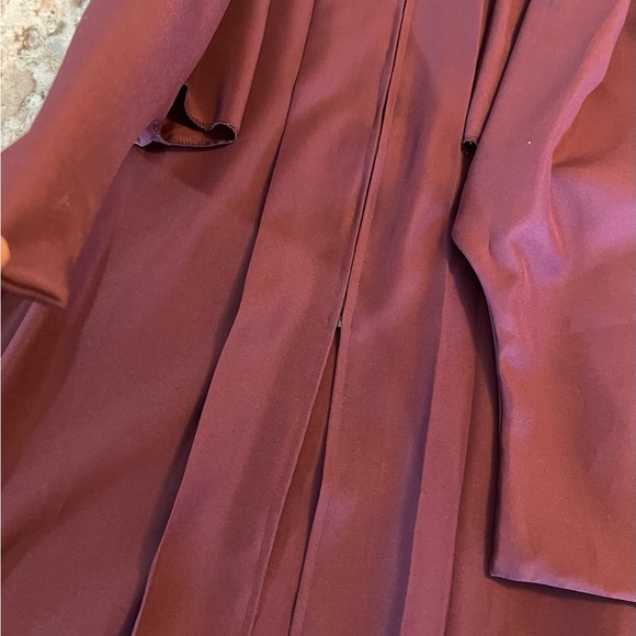 M/L Graduate Graduation Cap, Gown Burgundy University College Medium Large Maste - Picture 8 of 10